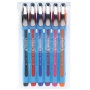Zestaw długopisów SCHNEIDER Slider Memo, XB, 6 szt., miks kolorów