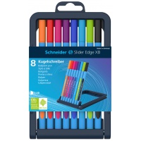 Pen set SCHNEIDER Slider Edge, XB, 8 pieces, color mix