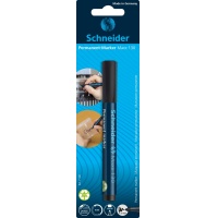 Permanent marker SCHNEIDER Maxx 130, round, 1-3mm, blister, black, Markers, Writing and correction products, EKO-CERT