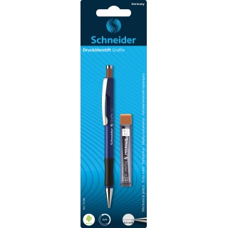 Ołówek automatyczny SCHNEIDER Graffix, 0,5 mm, blister, Ołówki, Artykuły do pisania i korygowania