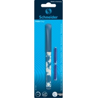 Fountain pen SCHNEIDER Easy + 2 cartridges, blister, color mix, Fountain pens, Writing and correction products