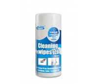 E5 Cleaning wipes, wet wipes, large tube, 100 pcs