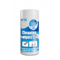 E5 Cleaning wipes, wet wipes, large tube, 100 pcs