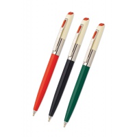 Długopis automatyczny ICO Retro 70'C, blister, wkład niebieski, mix kolorów, Długopisy, Artykuły do pisania i korygowania