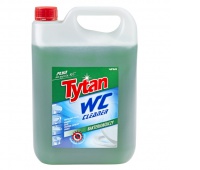 Płyn do toalet TYTAN, zielony, 5L, Środki czyszczące, Artykuły higieniczne i dozowniki