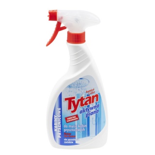 Płyn do mycia kabin prysznicowych TYTAN, spray, 500 ml, Środki czyszczące, Artykuły higieniczne i dozowniki