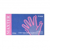 Nitrile gloves, Maxter Blue, 100 pieces, Size XL