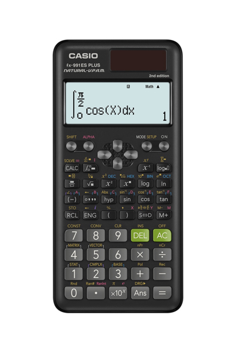 Casio Fx-570es Plus Scientific Calculator with 417 Functions & Matrix  Calculations- Limited Edition
