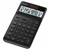 Kalkulator biurowy CASIO JW-200SC-BK-B, 12-cyfrowy 109x183,5mm, czarny, Kalkulatory, Urządzenia i maszyny biurowe