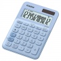 KOPIA Kalkulator biurowy CASIO MS-20UC-LB-S, 12-cyfrowy, 105x149,5mm, jasnoniebieski