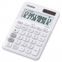 Kalkulator biurowy CASIO MS-20UC-WE-B, 12-cyfrowy, 105x149,5mm, biały, Kalkulatory, Urządzenia i maszyny biurowe