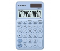 Kalkulator kieszonkowy CASIO SL-310UC-LB-B, 10-cyfrowy, 70x118mm, jasnoniebieski, Kalkulatory, Urządzenia i maszyny biurowe
