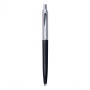 Długopis automatyczny Q-CONNECT PRESTIGE, 0,7mm, czarno/srebrny, wkład niebieski, Długopisy, Artykuły do pisania i korygowania