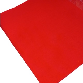 FILC DEKORACYJNY A4 10szt S21 CZERWONY, Filc, Art. kreatywne