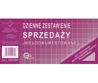 DZIENNE ZESTAWIENIE SPRZEDAŻY NIEUDOKUM.1/3 A4 R5, Podkategoria, Kategoria