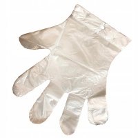 Rękawiczki higieniczne, jednorazowe HDPE, 100 szt., Rękawice, Ochrona indywidualna