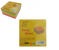 NOTES SAMOPRZYLEPNY 76x76mm 400k NEON, Karteczki samoprzylepne, Galanteria papiernicza