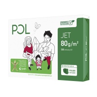 Papier ksero POL JET, A3, klasa A, 166CIE, 80gsm, 500ark., Papier do kopiarek, Papier i etykiety
