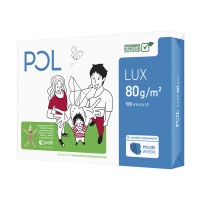 Papier ksero POL LUX, A3, klasa B, 161CIE, 80gsm, 500ark., Papier do kopiarek, Papier i etykiety