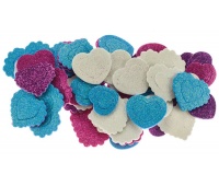 NAKLEJKI Z FILCU FVW05 SERCA 200szt., Walentynki, Art. świąteczne i okolicznościowe