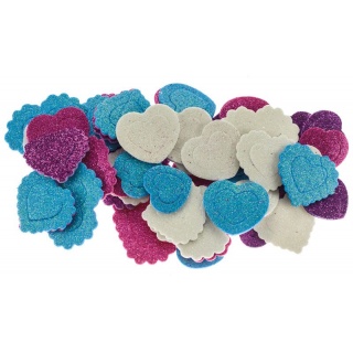 NAKLEJKI Z FILCU FVW05 SERCA 200szt., Walentynki, Art. świąteczne i okolicznościowe