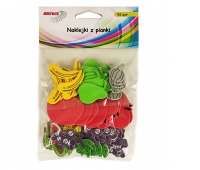 NAKLEJKI Z PIANKI PVC26 OWOCE 51szt., Podkategoria, Kategoria