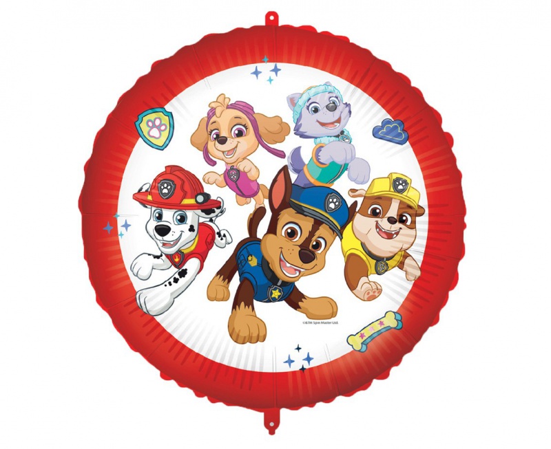 BALON FOLIOWY 18" PAW PATROL READY FOR ACTION, Podkategoria, Kategoria