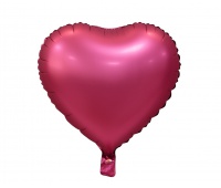 BALON FOLIOWY 18" SERCE MATOWE C.RÓŻOWE, Podkategoria, Kategoria