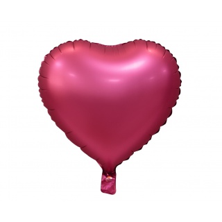 BALON FOLIOWY 18" SERCE MATOWE C.RÓŻOWE, Podkategoria, Kategoria