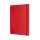 Notes MOLESKINE Classic XL, 19x25cm, w linie, miękka oprawa, 192 strony, czerwony