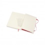 MOLESKINE Classic XL Notebook, 19x25cm, plain, soft cover, 192 pages, red