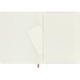 Notes MOLESKINE Classic XL, 19x25cm, w kratkę, miękka oprawa, 192 strony, czerwony, Notatniki, Zeszyty i bloki