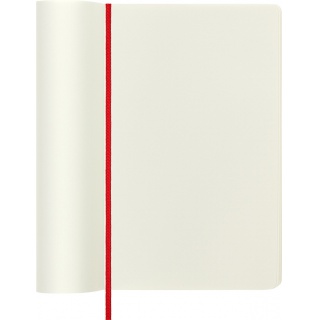 Notes MOLESKINE Classic L, 13x21cm, gładki, miękka oprawa, 192 strony, czerwony, Notatniki, Zeszyty i bloki