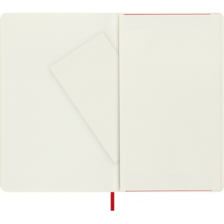 Notes MOLESKINE Classic L, 13x21cm, gładki, miękka oprawa, 192 strony, czerwony, Notatniki, Zeszyty i bloki