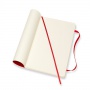 MOLESKINE Classic L Notebook, 13x21cm, plain, soft cover, 192 pages, red
