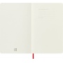 MOLESKINE Classic L Notebook, 13x21cm, squared, soft cover, 192 pages, red