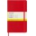 Notes MOLESKINE Classic L, 13x21cm, w kratkę, miękka oprawa, 192 strony, czerwony