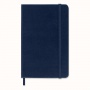 Notes MOLESKINE Classic P, 9x14 cm, w kropki, twarda oprawa, sapphire blue, 192 strony, niebieski, Notatniki, Zeszyty i bloki