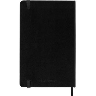 Notes MOLESKINE Classic M, 11,5x18 cm, gładki, twarda oprawa, 208 stron, czarny, Notatniki, Zeszyty i bloki