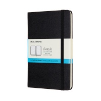 MOLESKINE Classic M Notebook , 11.5x18 cm, dotted, hard cover, 208 pages, black