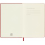 MOLESKINE Classic M Notebook , 11.5x18 cm, ruled, hard cover, scarlet red, 208 pages, red