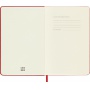 MOLESKINE Classic M Notebook , 11.5x18 cm, plain, hard cover, scarlet red, 208 pages, red