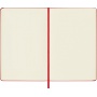 Notes MOLESKINE Classic M, 11,5x18 cm, gładki, twarda oprawa, scarlet red, 208 stron, czerwony, Notatniki, Zeszyty i bloki