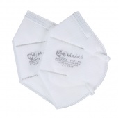 Filtering half mask FFP2, 10 pieces, white, Masks, Personal protection