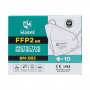 P&oacute;łmaska filtrująca FFP2, 10 szt., biała, Maski, Ochrona indywidualna