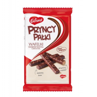 Wafle PRYNCYPAŁKI GERARD, w czekoladzie, 200g, Wafle, Artykuły spożywcze