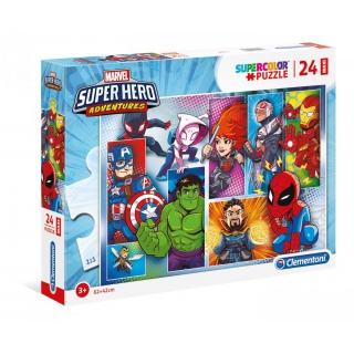 PUZZLE 24 EL. MAXI SUPERHERO=, Podkategoria, Kategoria