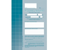 DZIENNIK BUDOWY A4 30kpl., Podkategoria, Kategoria