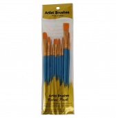 PĘDZLE NYLONOWE 10szt