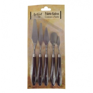 SZPACHELKA MALARSKA ZESTAW 5 szt, Akcesoria malarskie, Plastyka